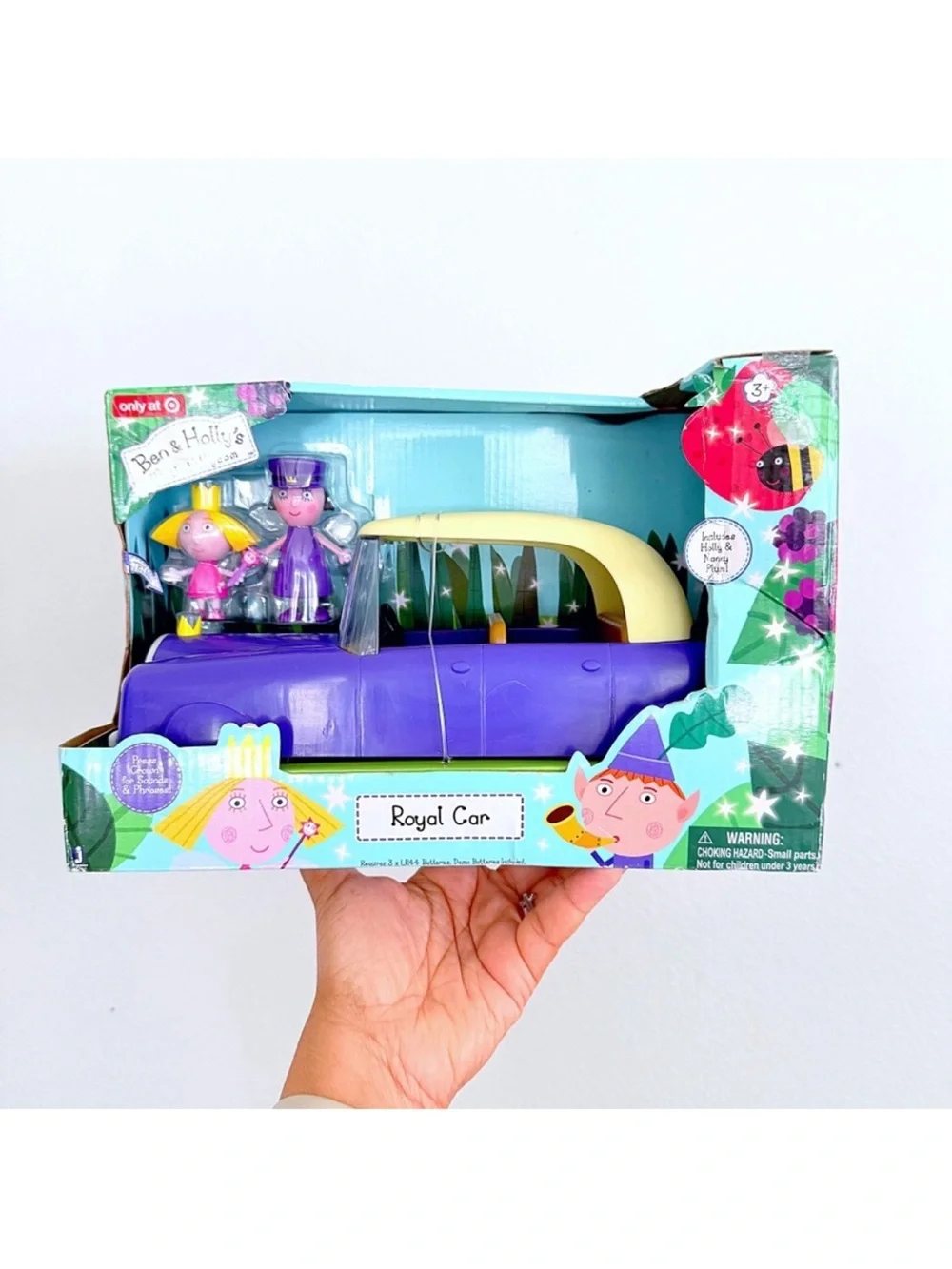 Ben & Holly’s Little Kingdom Royal Car Set Featuring Holly and Nanny Plum